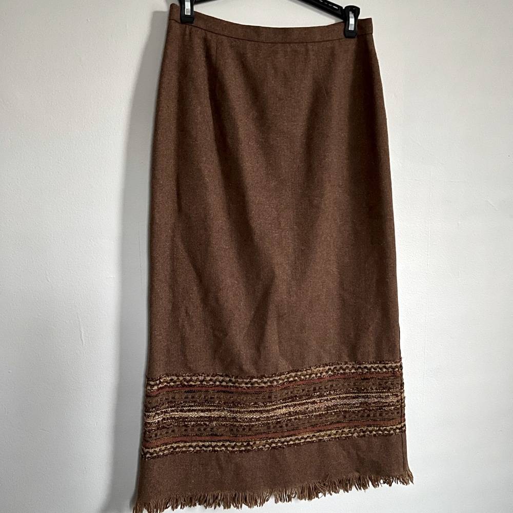 Wool Blend Sag Harbor Skirt
